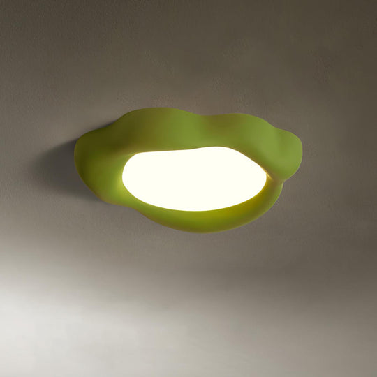 Designer Cloud Ceiling Lamp - 55cm Integrated LED Flush Mount Ceiling Light Fixture for Indoor Use