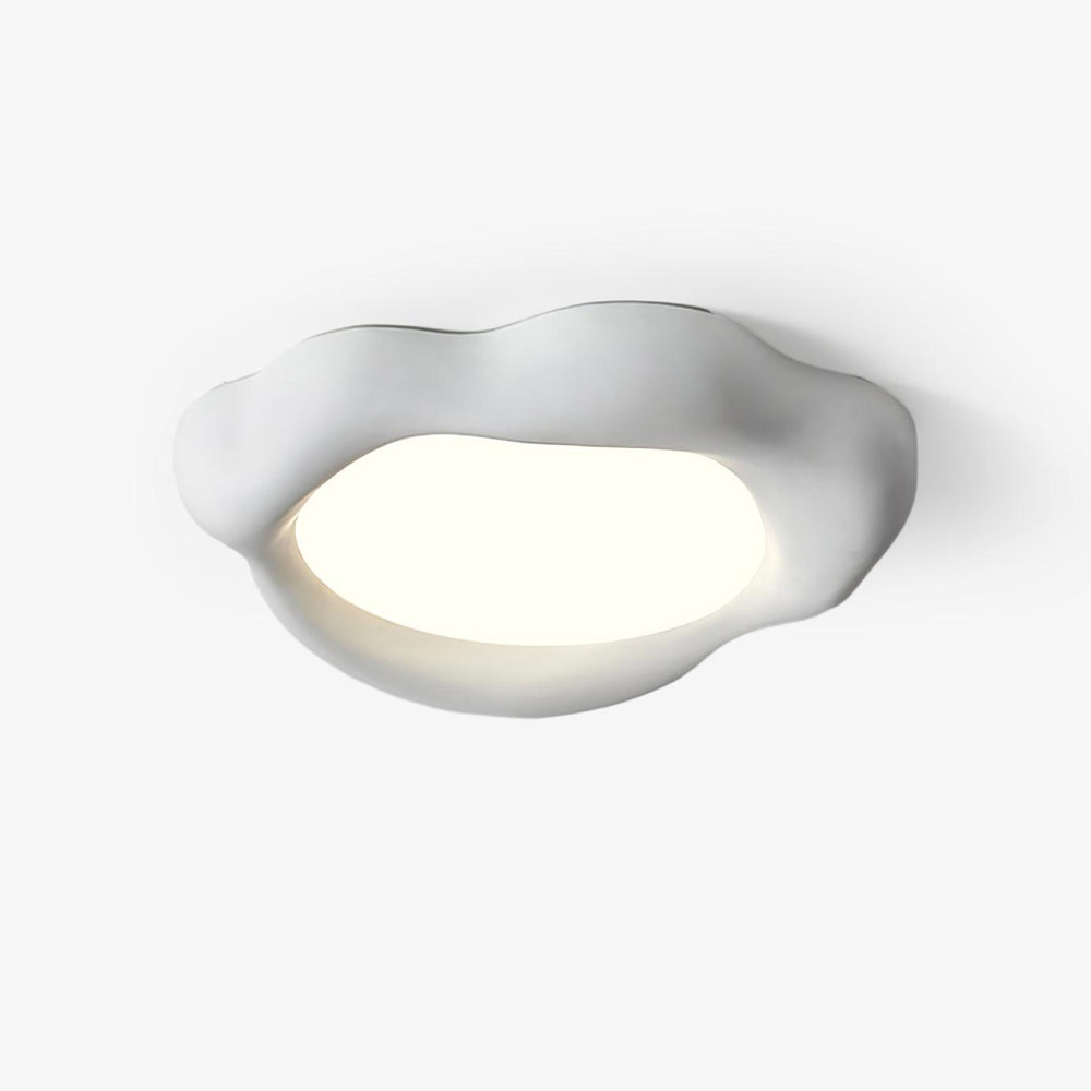 Designer Cloud Ceiling Lamp - 55cm Integrated LED Flush Mount Ceiling Light Fixture for Indoor Use