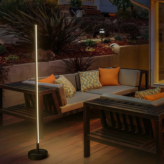Modern Solar Outdoor Lamp – Durable LED Light Fixture for Patios and Gardens, Weather-Resistant IP65 Design