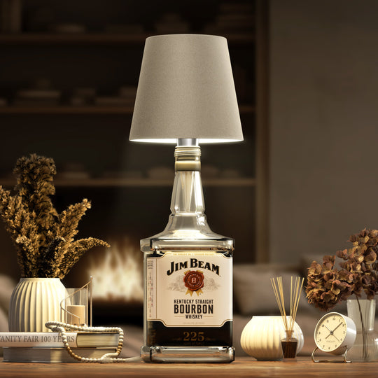 Wireless Bottle Lamp | Rechargable | Portable + Versatile | Touch Control