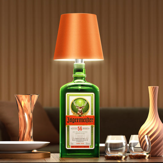 Wireless Bottle Lamp | Rechargable | Portable + Versatile | Touch Control