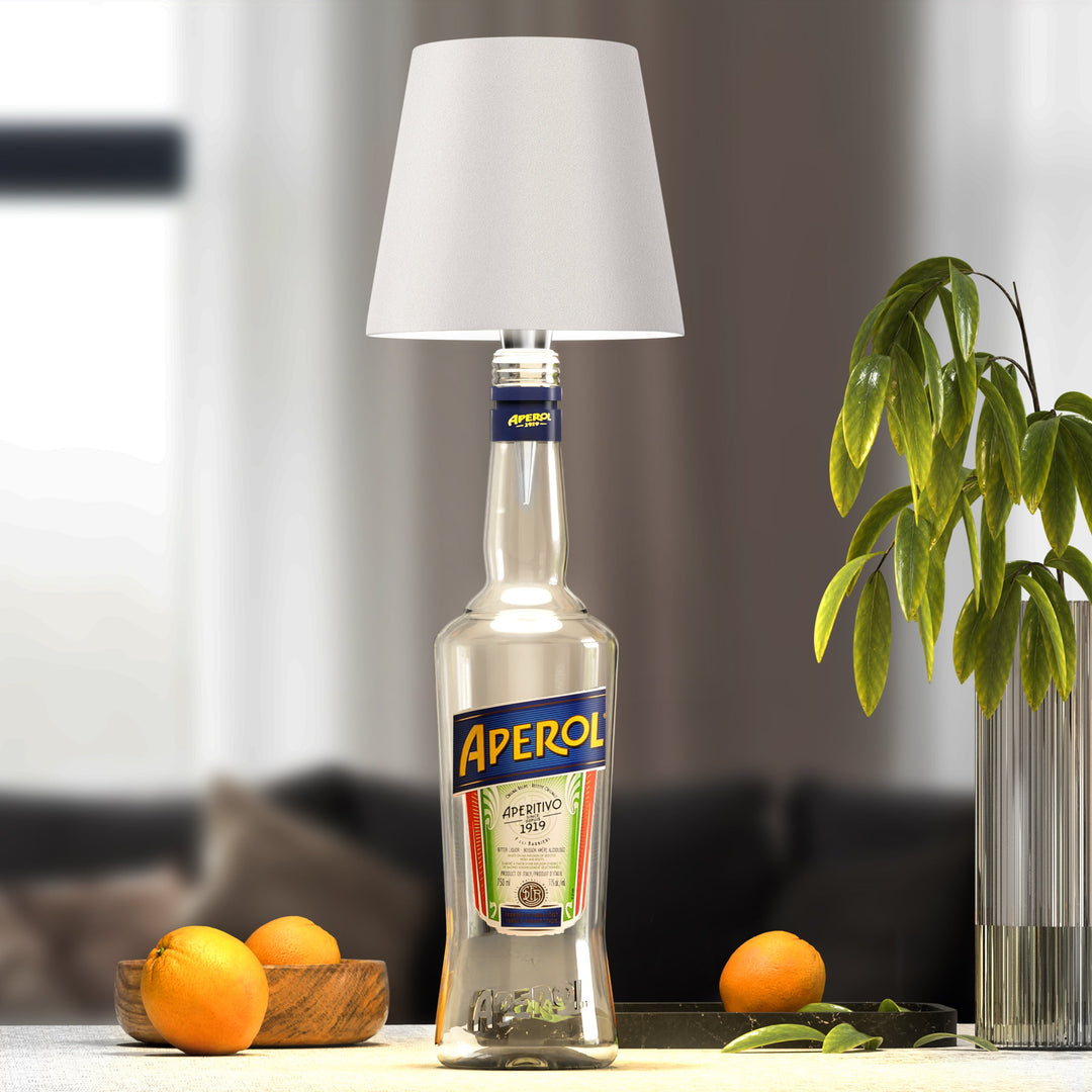 Wireless Bottle Lamp | Rechargable | Portable + Versatile | Touch Control