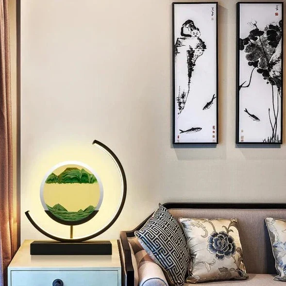 Beautiful Sand Lamp | Easily Customizable | LED Bulb | Soothing Light