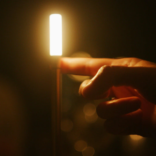 Nordic Candlestick Light | Long Battery Life | Easily Adjustable | Lightweight and Portable