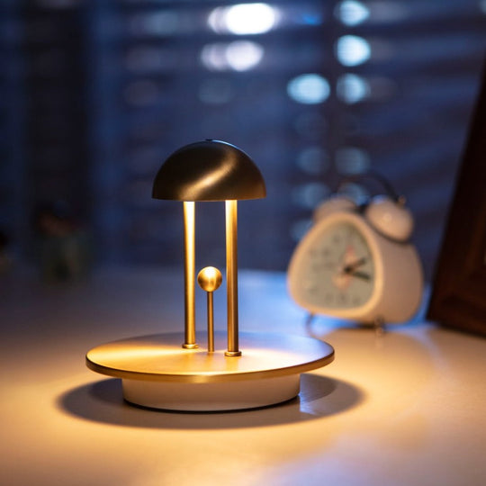 Lampe de table sans fil contrôlée par gestes avec lumière blanche chaude dimmable – Fonctionne sur batterie pour la maison et le bureau