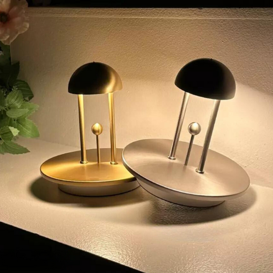 Lampe de table sans fil contrôlée par gestes avec lumière blanche chaude dimmable – Fonctionne sur batterie pour la maison et le bureau