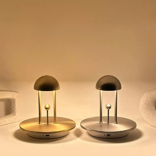 Lampe de table sans fil contrôlée par gestes avec lumière blanche chaude dimmable – Fonctionne sur batterie pour la maison et le bureau