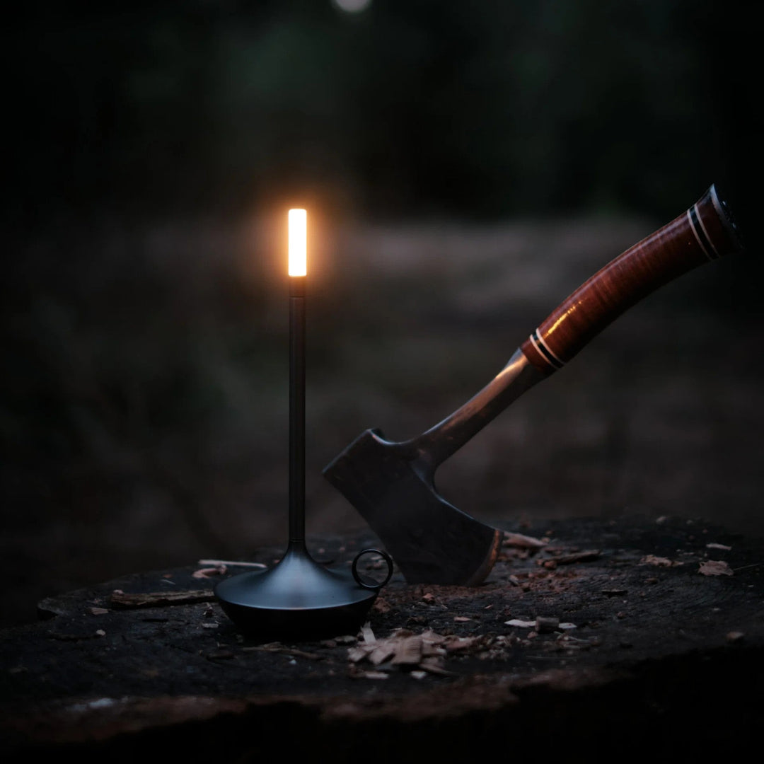 Nordic Candlestick Light | Long Battery Life | Easily Adjustable | Lightweight and Portable