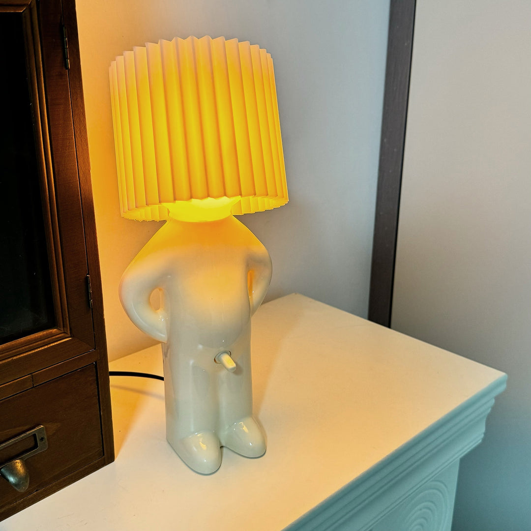 Variant image for Creative LED Table Lamp – Portable Nightstand Lamp with Playful Design and Soft Lighting for Home Decor-4