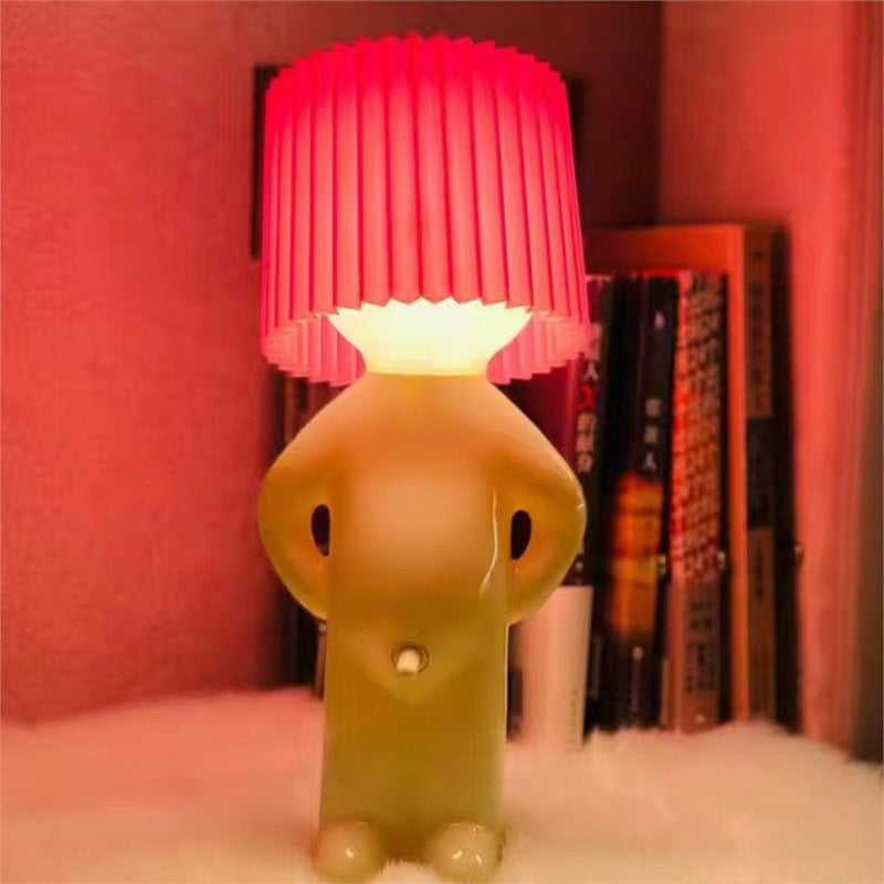 Variant image for Creative LED Table Lamp – Portable Nightstand Lamp with Playful Design and Soft Lighting for Home Decor-3