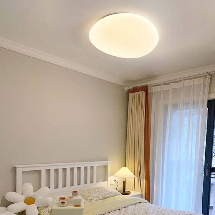 Contemporary LED Flush Mount Ceiling Light, Energy-Efficient Modern Design for Cozy Ambiance, Multiple Sizes Available