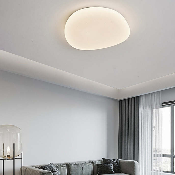Contemporary LED Flush Mount Ceiling Light, Energy-Efficient Modern Design for Cozy Ambiance, Multiple Sizes Available