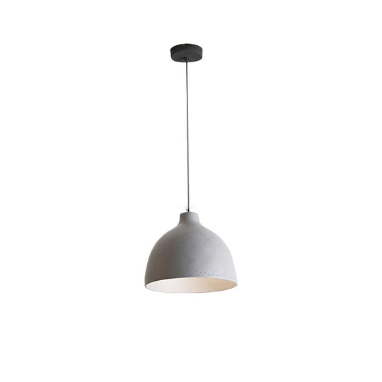 Variant image for Modern Black Pendant Lamp - Eco-Friendly Resin Bowl Hanging Light with Adjustable Height for Kitchen Pendant Lighting-5