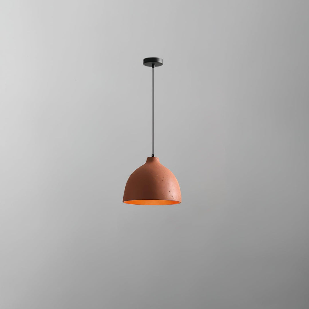 Variant image for Modern Black Pendant Lamp - Eco-Friendly Resin Bowl Hanging Light with Adjustable Height for Kitchen Pendant Lighting-3