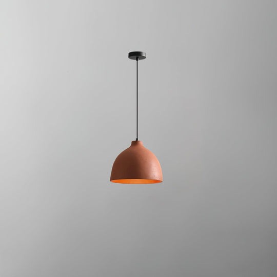 Variant image for Modern Black Pendant Lamp - Eco-Friendly Resin Bowl Hanging Light with Adjustable Height for Kitchen Pendant Lighting-3