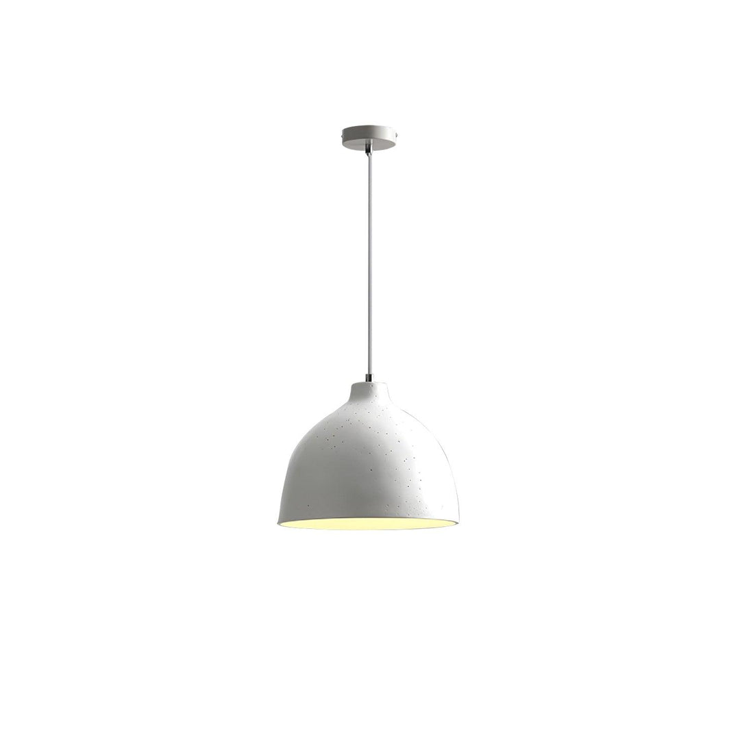 Variant image for Modern Black Pendant Lamp - Eco-Friendly Resin Bowl Hanging Light with Adjustable Height for Kitchen Pendant Lighting-4