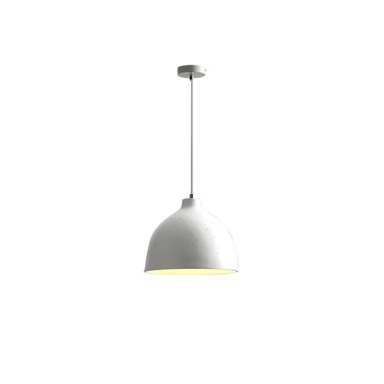 Variant image for Modern Black Pendant Lamp - Eco-Friendly Resin Bowl Hanging Light with Adjustable Height for Kitchen Pendant Lighting-4