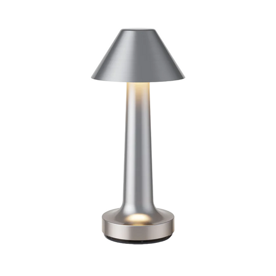 Restaurant Bar Table Lamp | Durable Iron | Adjustable Brightness | Cordless + Portable