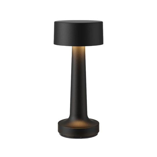 Restaurant Bar Table Lamp | Durable Iron | Adjustable Brightness | Cordless + Portable