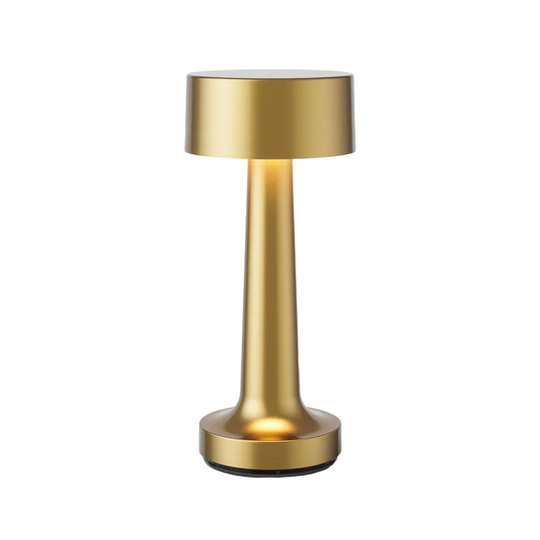 Restaurant Bar Table Lamp | Durable Iron | Adjustable Brightness | Cordless + Portable