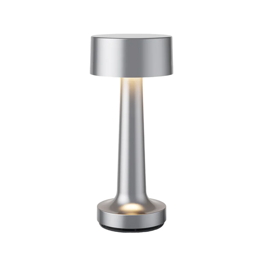 Restaurant Bar Table Lamp | Durable Iron | Adjustable Brightness | Cordless + Portable