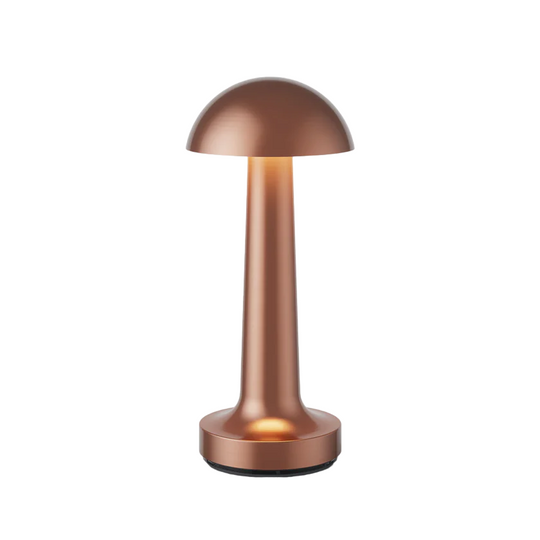 Restaurant Bar Table Lamp | Durable Iron | Adjustable Brightness | Cordless + Portable