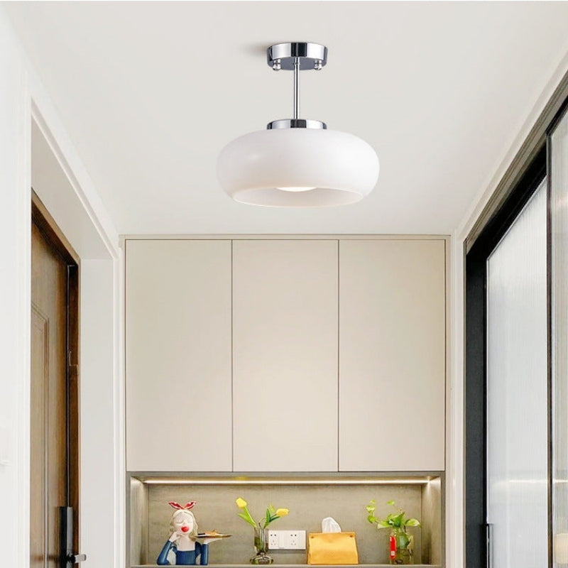 Elegant Vintage Round Glass Ceiling Lights