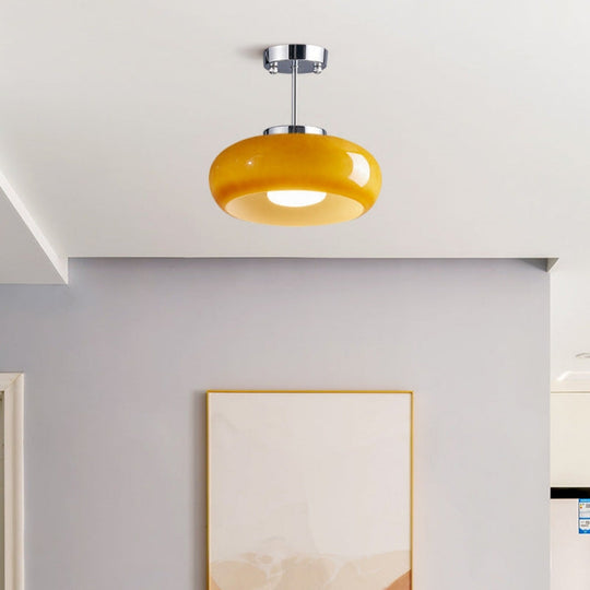 Elegant Vintage Round Glass Ceiling Lights