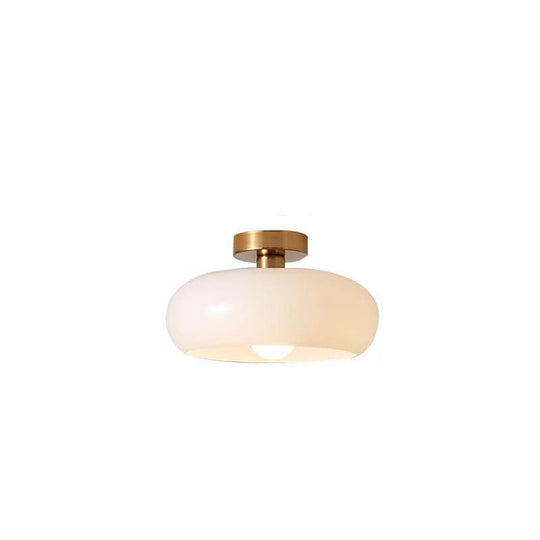 Elegant Vintage Round Glass Ceiling Lights