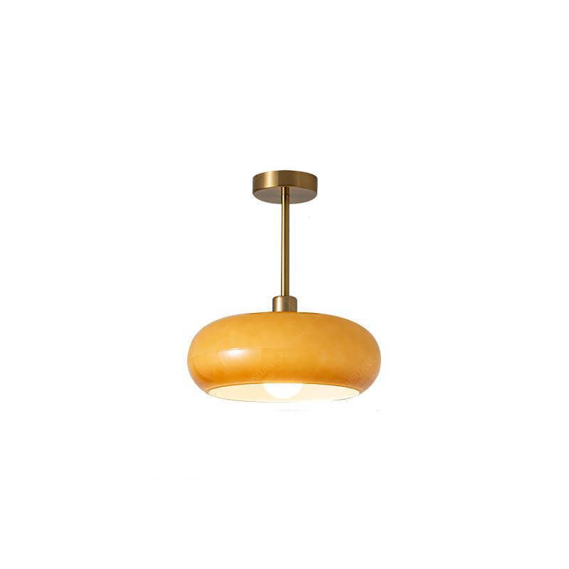 Elegant Vintage Round Glass Ceiling Lights