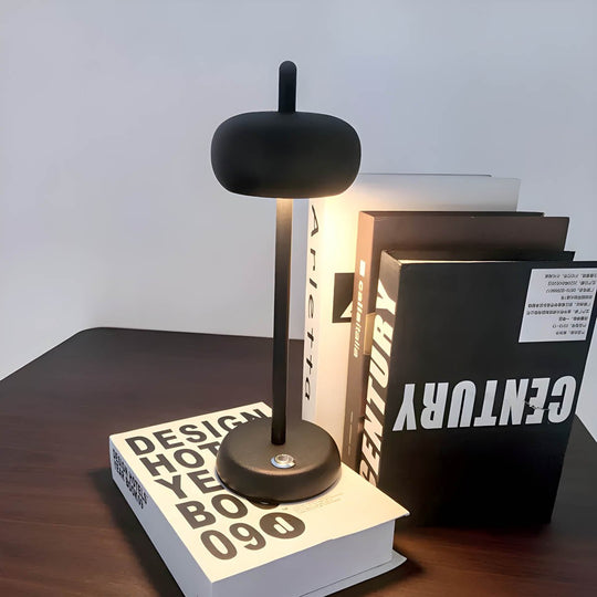 Modern Metal Table Lamp with Adjustable Brightness – Sleek Design for Bedside or Desk Use