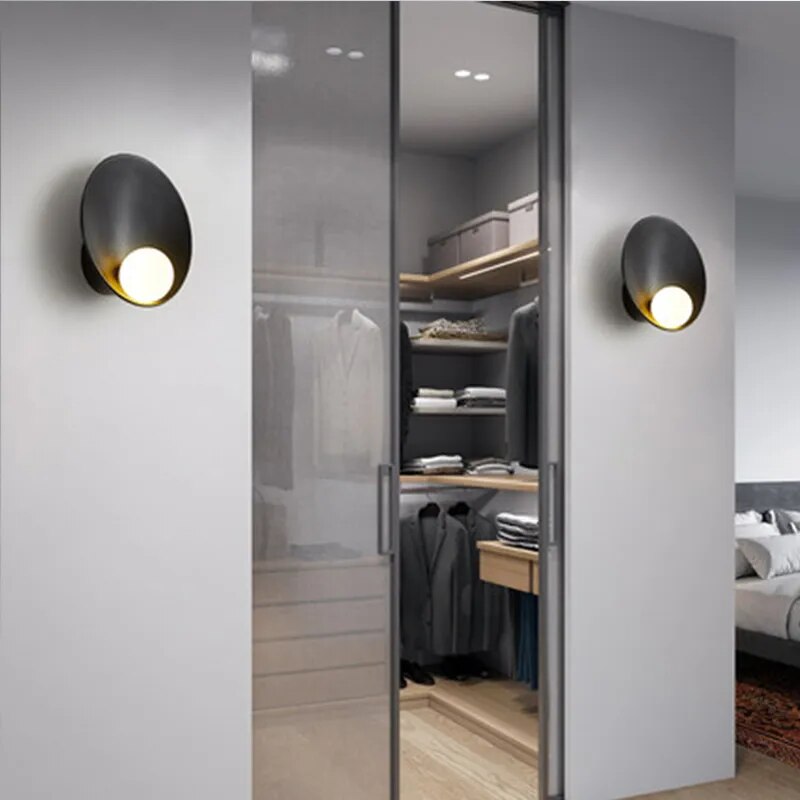 Modern LED Wall Lights - Energy-Efficient Wall Sconces for Bedroom and Living Room - Sleek Design with Warm White Illumination