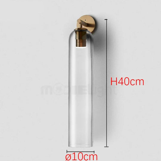 Variant image for Modern Glass Wall Sconce Lighting with Customizable Shades for Elegant Ambient Illumination-5