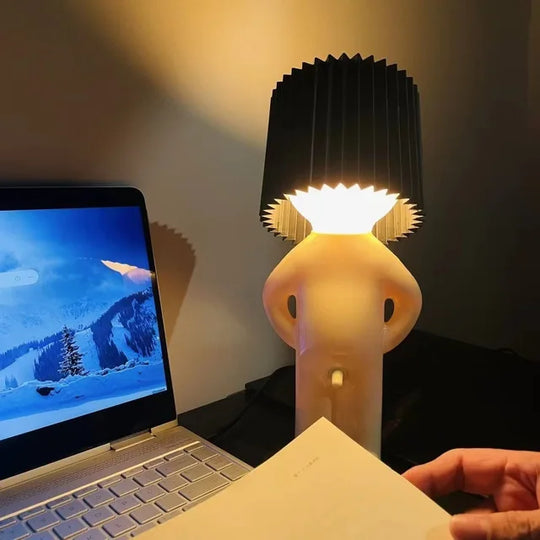 Variant image for Creative LED Table Lamp – Portable Nightstand Lamp with Playful Design and Soft Lighting for Home Decor-5