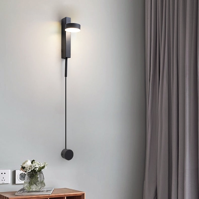 Gold Wall Lamp with Dimmer Switch – Elegant Wall Sconce Light for Home Decor and Ambient Illumination