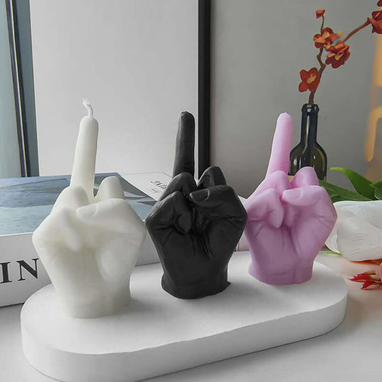 Unique and Fun Candle Decoration | 3 Exquisite Scents | Eco-Friendly Soya Wax