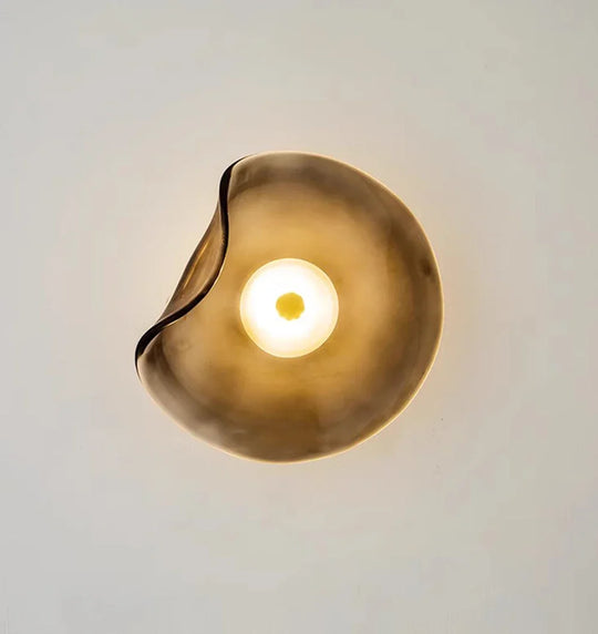 Variant image for Modern LED Glass Wall Lamp Sconce Light – Elegant Design in Blue, Gray, Amber for Stylish Home Illumination-1