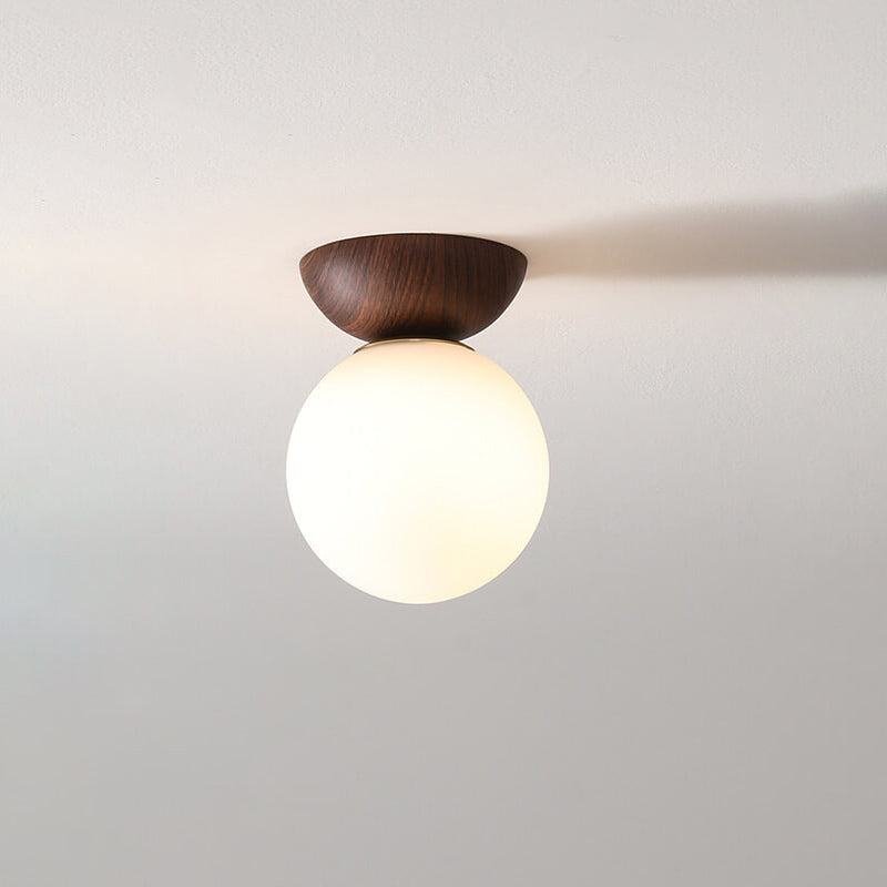 Japanese Style LED Ceiling Lamp with Adjustable Color Temperature - Elegant Ceiling Light Fixture for Dining Room and Living Spaces