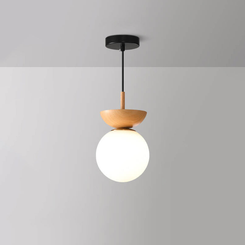 Variant image for Japanese Style LED Ceiling Lamp with Adjustable Color Temperature - Elegant Ceiling Light Fixture for Dining Room and Living Spaces-3