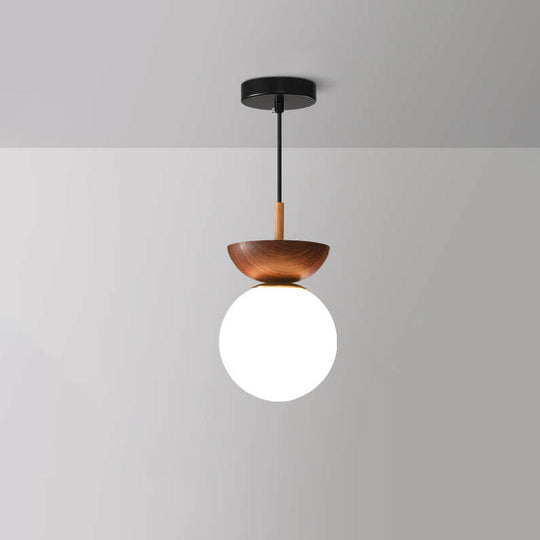 Variant image for Japanese Style LED Ceiling Lamp with Adjustable Color Temperature - Elegant Ceiling Light Fixture for Dining Room and Living Spaces-4