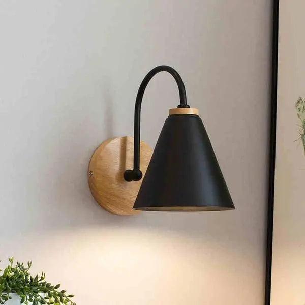 Variant image for Modern Nordic Wall Lamp Sconce – Sleek Black, White, or Gray Design for Warm Ambient Lighting-1