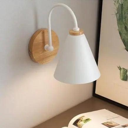 Modern Nordic Wall Lamp Sconce – Sleek Black, White, or Gray Design for Warm Ambient Lighting