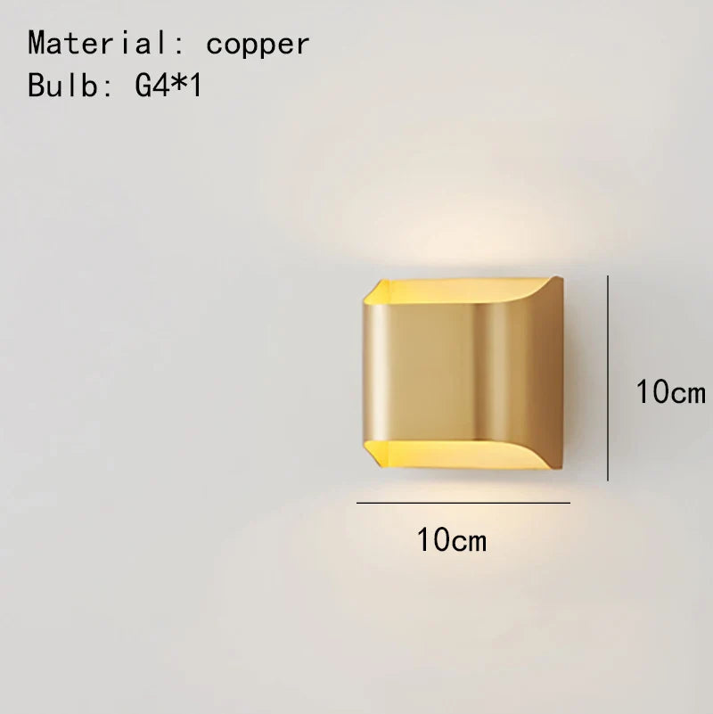 Variant image for Modern Brass LED Wall Sconce for Directional Lighting – Elegant Wall Lamp for Home Décor and Foyer-4