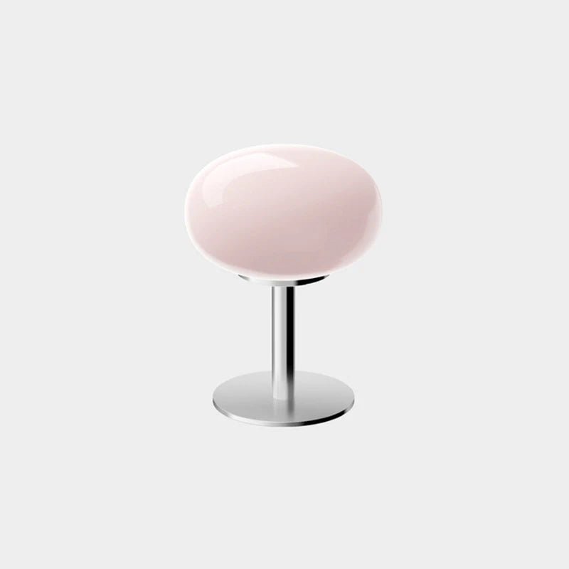 Variant image for Macaron Glass Table Lamp with Trichromatic Dimming – Eye Protection Nightstand Lamp for Bedroom Decor, 28cm Height-2