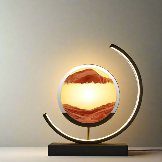 Beautiful Sand Lamp | Easily Customizable | LED Bulb | Soothing Light