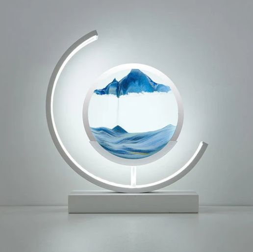 Beautiful Sand Lamp | Easily Customizable | LED Bulb | Soothing Light
