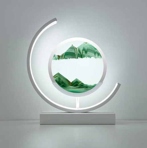 Beautiful Sand Lamp | Easily Customizable | LED Bulb | Soothing Light