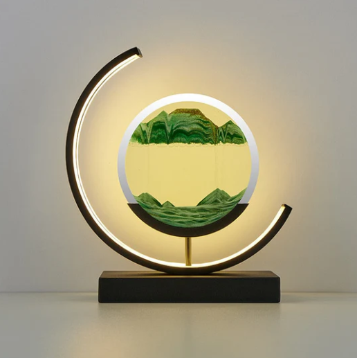 Beautiful Sand Lamp | Easily Customizable | LED Bulb | Soothing Light