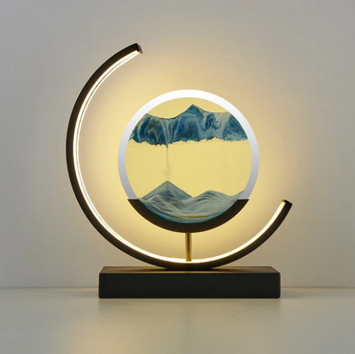 Beautiful Sand Lamp | Easily Customizable | LED Bulb | Soothing Light
