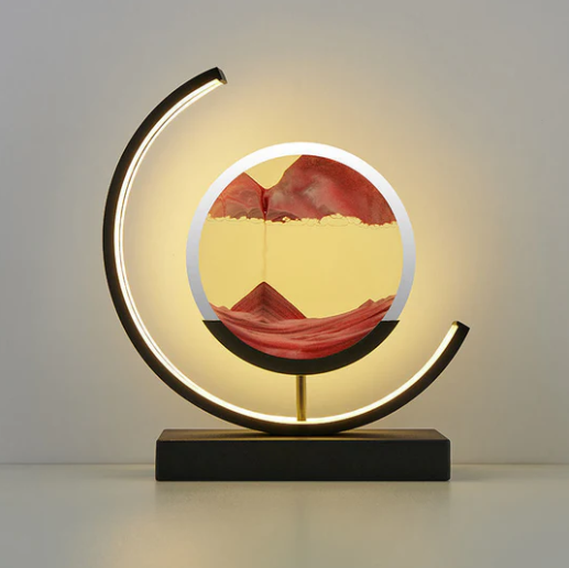 Beautiful Sand Lamp | Easily Customizable | LED Bulb | Soothing Light